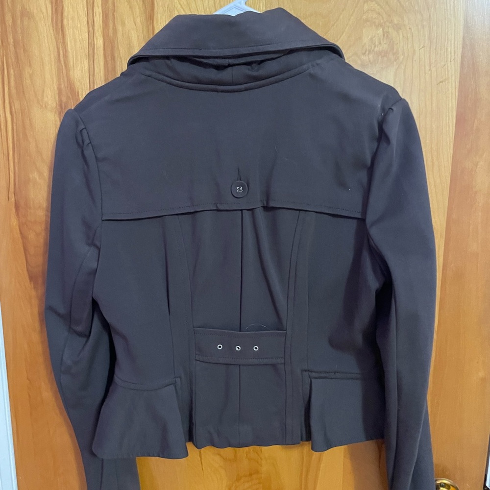 Gray Cropped Blazer - image 2